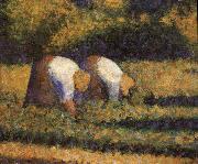 Georges Seurat The Countrywoman in the work oil painting on canvas